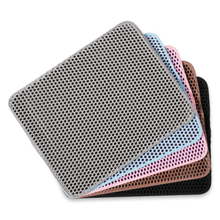 Durable EVA Double Layer Litter Box Mat Cleaning Premium Litter Cat Mat